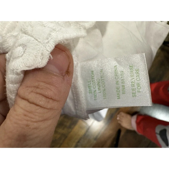 Lilly Pulitzer Size 2 White Annabelle Halter Tank Top Cute - Picture 6 of 7